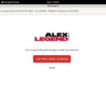 Alex Legend Member Discount
