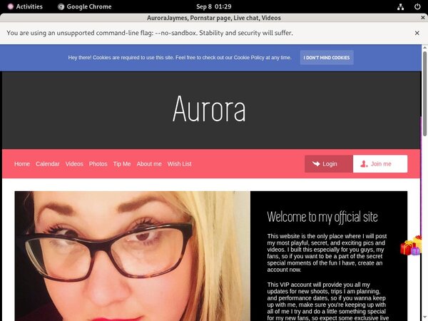 Aurorajaymes.modelcentro.com Free Trial Promotion