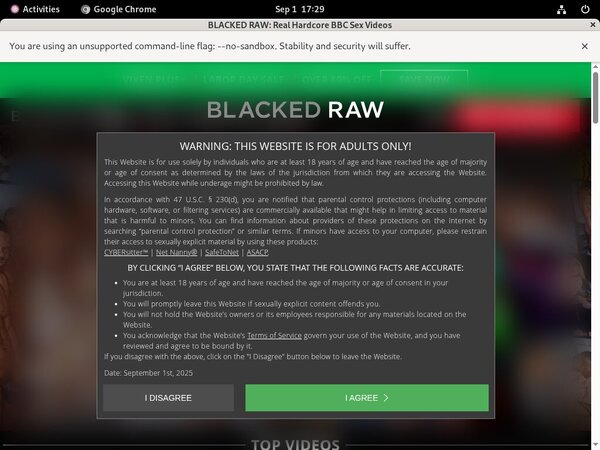 Blacked Raw Promo Trial