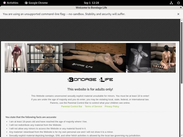 Bondage Life Pay With Paypal