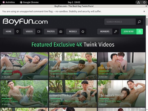 Boyfun Order Page