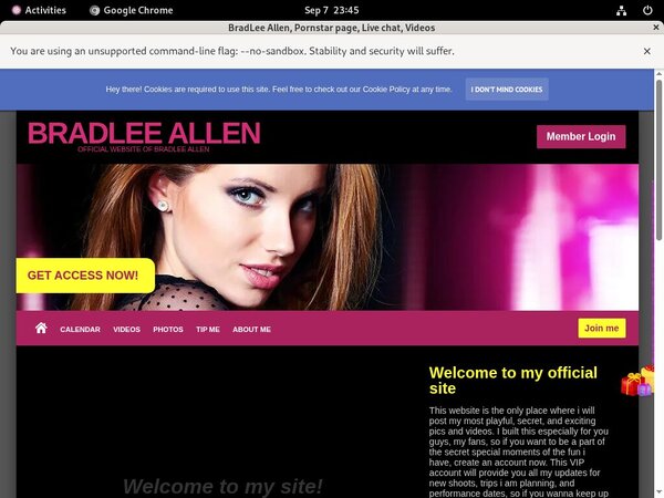 Bradleeallmodelcentro.com Working Account