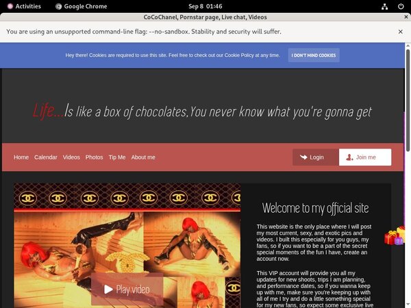 CoCoChanel Epoch Page