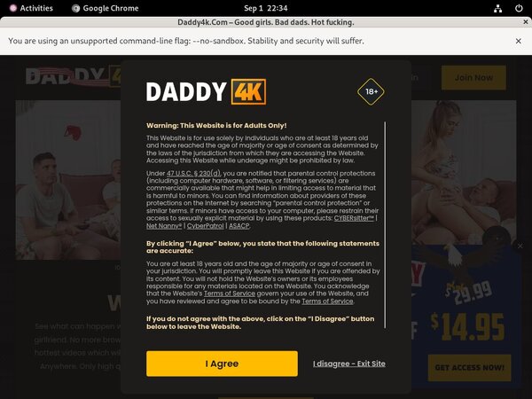 Daddy 4k Offer