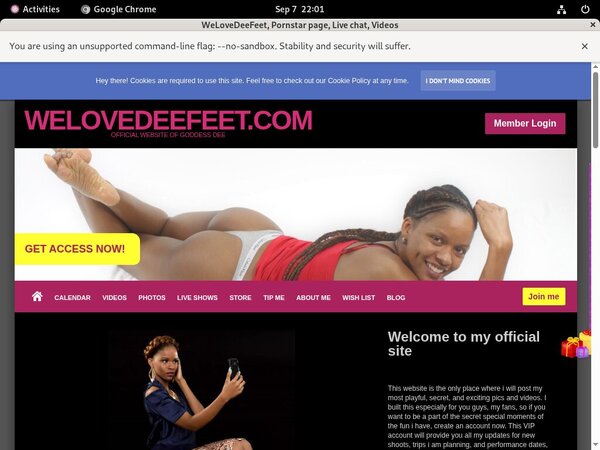 Daily WeLoveDeeFeet Acc