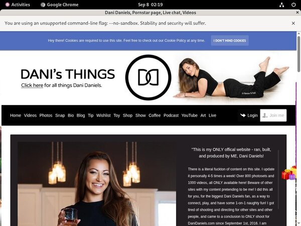 Dani Daniels Discount Paypal