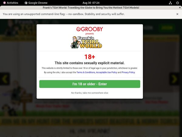 Discount Franks-tgirlworld.com Sign Up