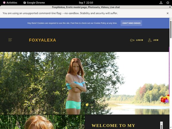 FoxyAleksa Fuck