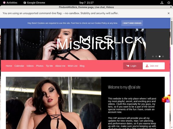 Free FindomMisSlick Username And Password