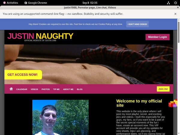 Free Justin1988 Membership Discount