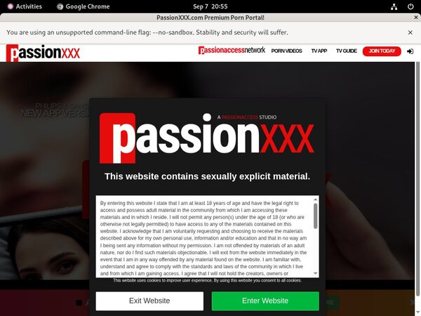 Free Passionxxx.com Hacked Login