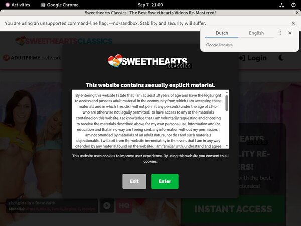 Free Sweetheart Classics Access