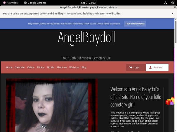Freeangelbabydoll.modelcentro.comaccounts