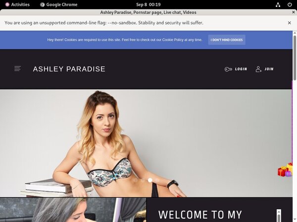 Gratis Ashley Paradise Konto