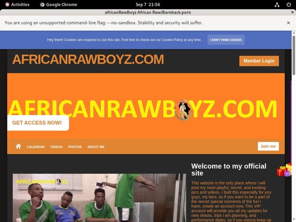 How To Get On AfricanRawBoyz For Free