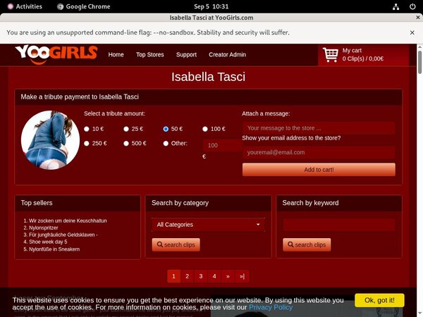IsabellaTasci Porn Discount