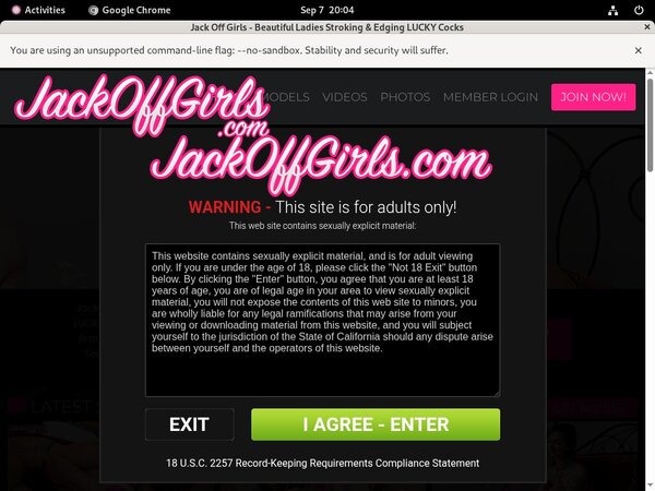 Jack Off Girls Cuentas