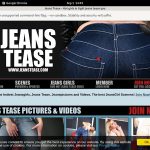 Jeans Tease With Bitcoin