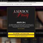 Ladyboy Pussy Billing