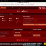 Lizz La Reign Member Sign Up