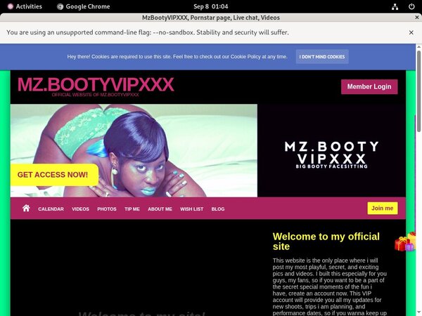 MzBootyVIPXXX Review