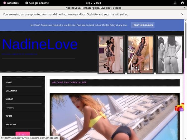 NadineLove Accounts And Password