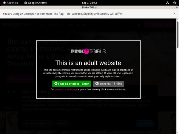 New Pinkotgirls Account
