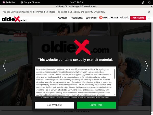 Oldiex.com Checkout Page