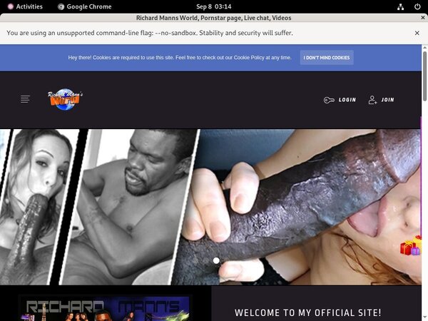 Richard Manns World Account Login