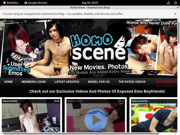 Scene Homo Password