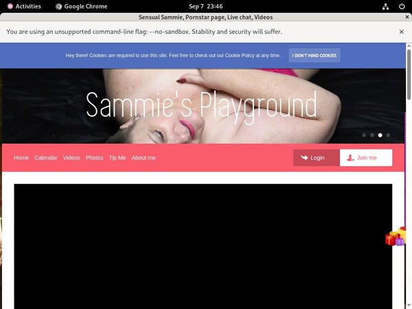 Sensual Sammie With IBAN