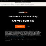 Sex Like Real Account 2014
