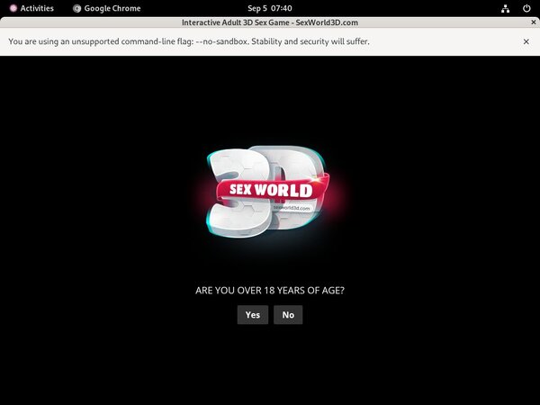 Sex World 3D Solo