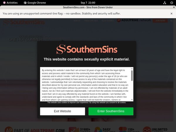 Southern Sins Worth It?