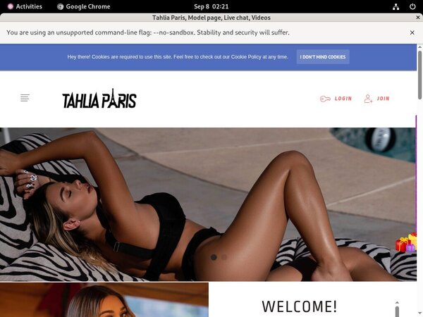 Tahlia Paris With Paypal Account