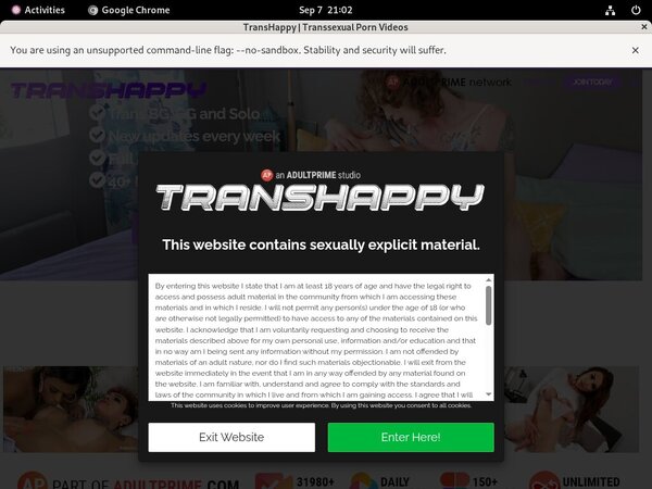 Trans Happy ??
