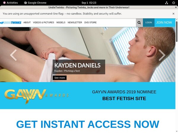 Undie Twinks Porn Login