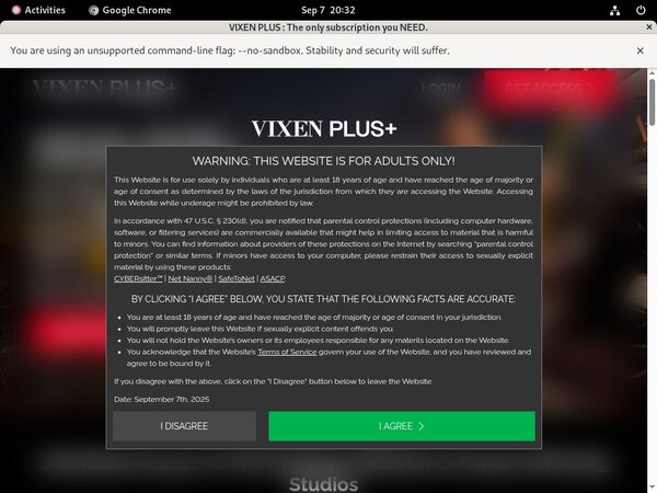Vixen Plus Account Gratis