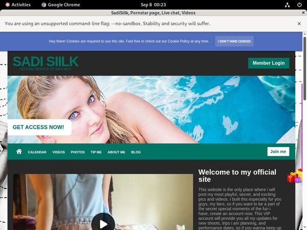 Sadisiilk.modelcentro.com Pass Free