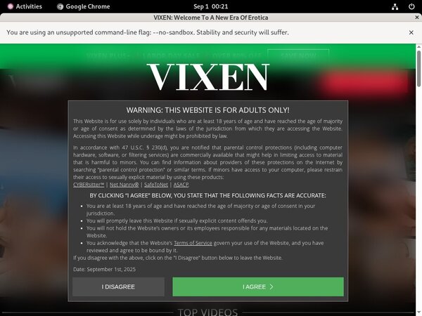 Vixen Discount Accounts