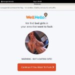 Wellhello.com Signup Page